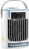 Mobiele airco Draagbare luchtkoeler Desktop-koelventilator Waternevel USB