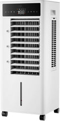 Gwfblid Mobiele airco airconditioning, 24-uurs timer, met 10 liter watertank, 3 modi, draagbare luchtkoeler, luchtbevochtiger, verdampingsventilator