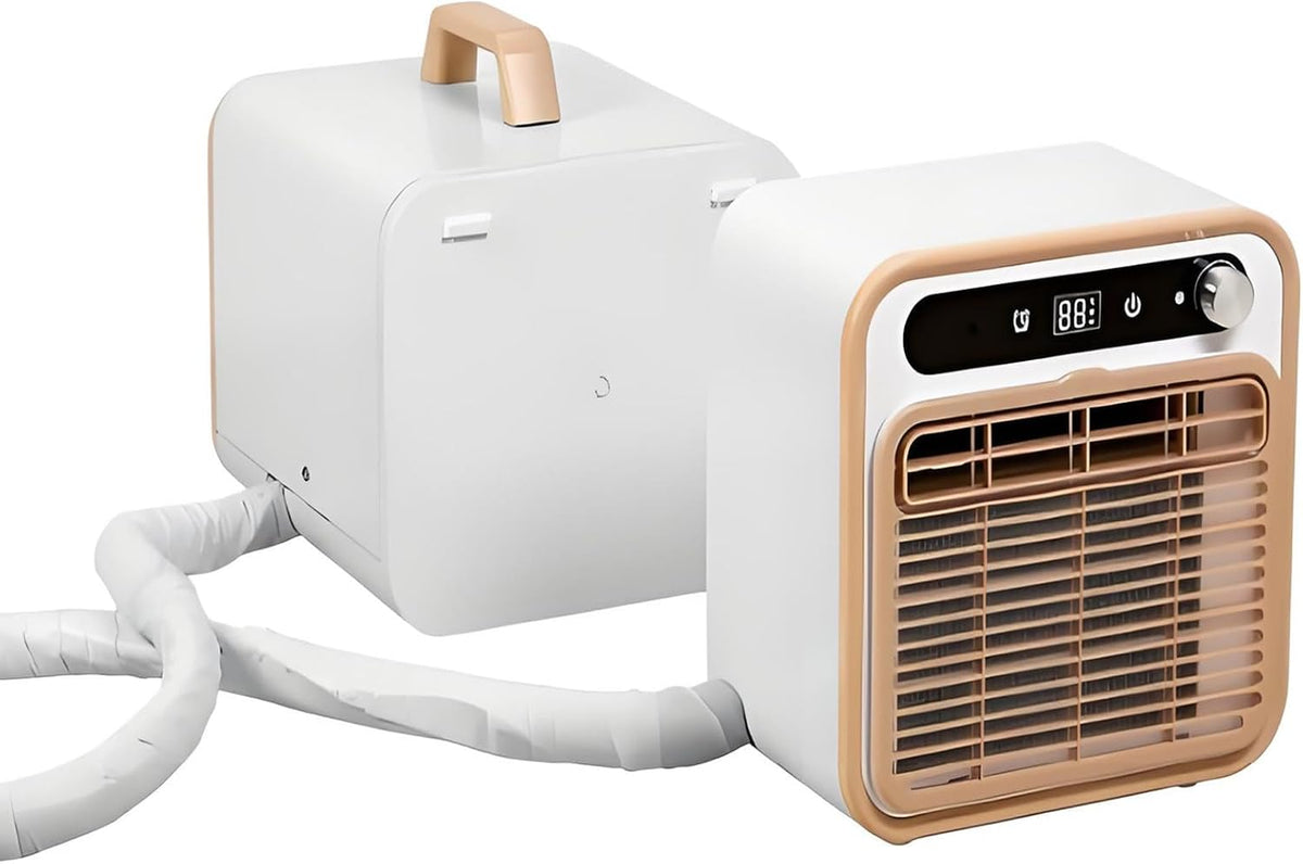 Lpoxuru Mobiele airco Draagbare Airconditioner Van 5000 Btu, Voor Campers En Kampeertenten 1mhose, Met Wifi En Afstandsbediening, Geschikt