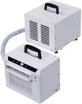 Mobiele airco Split-systeem airconditioner 13000 BTU, met afstandsbediening, timer, aanraakpaneel, handgreep aan de bovenkant, voor thuis, kantoor