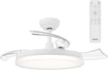Philips Ventilator Solr Plafondventilator, 106 cm Spanwijdte, Drie Tinten Wit Licht (2700K / 4000K / 5500K), 3 Intrekbare Bladen, 4500 Lumen, Wit