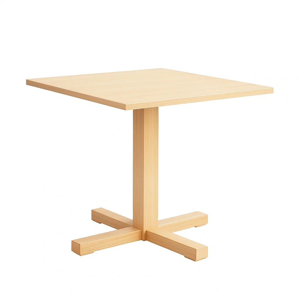Quadratischer Tisch aus Holz 80x80x75 cm