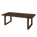 Holz Esstisch Dunkelbraun 180x90x75 cm