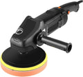 Comoaew Polijstmachine Elektrische, draagbare elektrische polijstmachine, voor auto, krasreparatieset, vloerpolijstmachine, instelbare snelheid