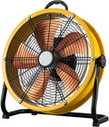Ventilator Hoge Snelheid Drum, Speed Industriële Luchtcirculatie, met Koper Motor & Aluminium Bladen, Heavy Duty Vloer Ventilator