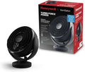 Honeywell Ventilator HF715BE Turbo Force digitale oscillerende vloerventilator, 3 snelheden en 90° wendbaar), Zwart, oor thuis of op kantoor