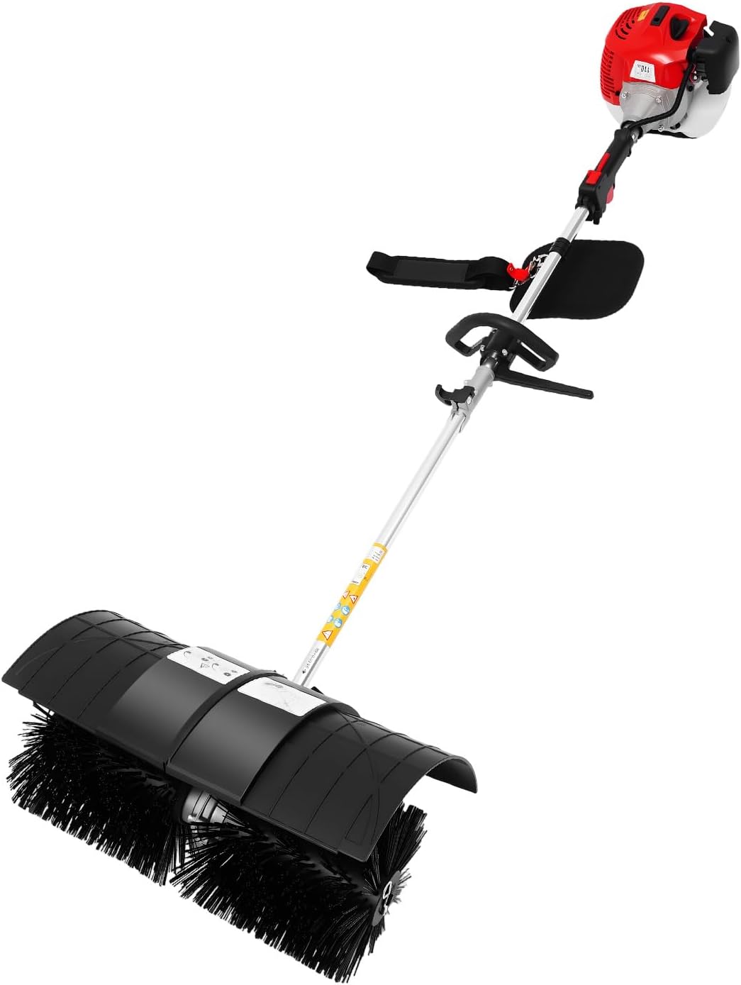Sneeuwfrez Aoapumm Handveegmachine, 52 cc, 2,3 pk, benzine, motorbezem, sneeuwruimer, elektrische swee motorborstel, nieuwe veegmachines