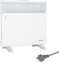 Warmtec Elektrische kachel EWX wandconvector 1000 W, 490 x 450 x 80 mm