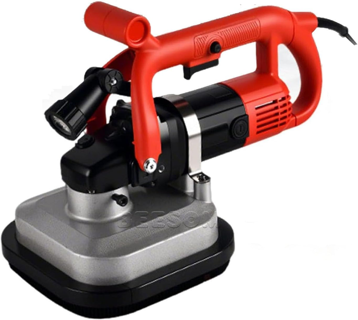 Beesom Polijstmachine Vloerpolijstmachine, 3600W, 4 koppen, 600-3000 tpm, betonpolijstmachine, LED-verlichting, volledig koperen motor
