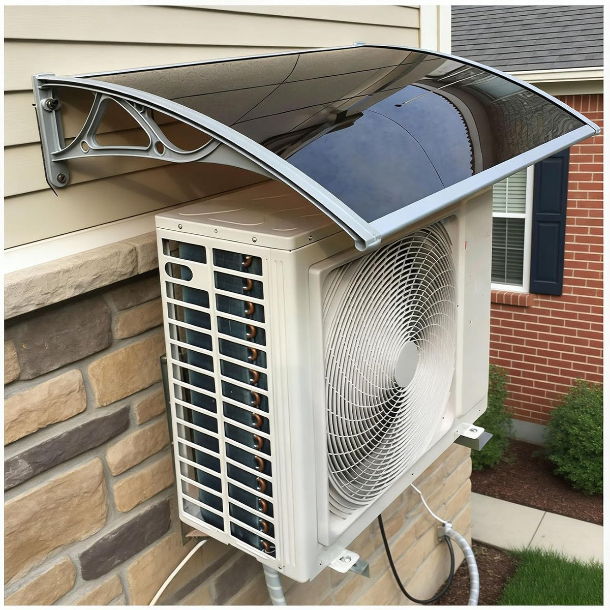 Luifels Weerbestendige mini-split AC-afdekking