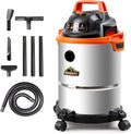 Armor All Nat- en droogzuiger VO408S 0901 Nat- en droogauto, 1,8 l en 3 punten, oranje, roestvrij staal
