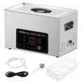 Zhimai Ultrasone reiniger Ultrasoon 22L, Timer 0-30 Min, met Verwarming 40kHz Digitale Ultrasone Reinigingsmachine RVS, Inclusief Mand, Degas Functie