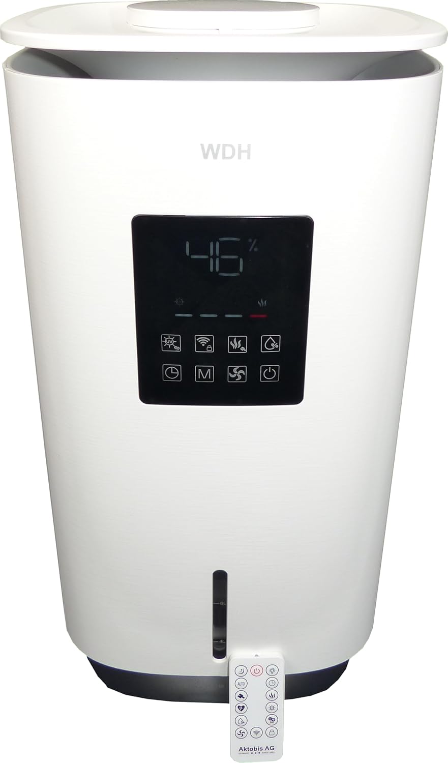 WDH Luchtontvochtiger Aktobis, SE2303 Luchtbevochtiger tot 800 ml/uur, wifi en aromavak (ook, voor kalkwater)