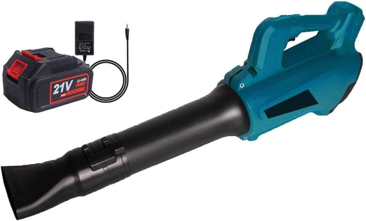 Yfdgd Bladblazer Tuinzuiger Draadloze Elektrische 460CFM 120MPH Luchtblazer, voor 18V Batterij Moeiteloos Tuinonderhoud