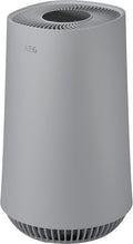 AEG Luchtreiniger AX31-201GY, verwijdert 99,6% luchtbacteriën, luchtstroom tot 40 m2, grijs, antibacterieel filter, LED-display, automatische modus