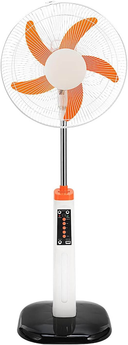 Hsplxyt Ventilator Draagbare pedestal zonneventilatoren, met afstandsbediening, vloer ventilator, Outdoor oscillerende ventilator, voor slaapkamer