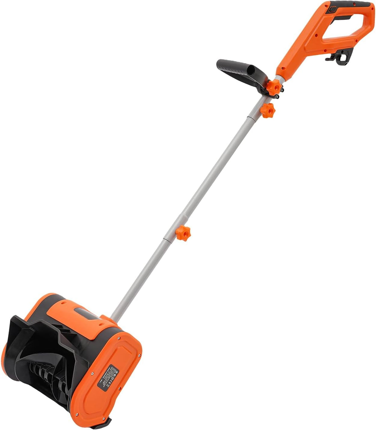 Tonfeion Sneeuwfrez Sneeuwblazer 1800 W 220 V, met kabel 32 cm werkbreedte, max. 15 cm sneeuwhoogte, elektrische sneeuwschuiver 3500 tpm, sneeuwschep