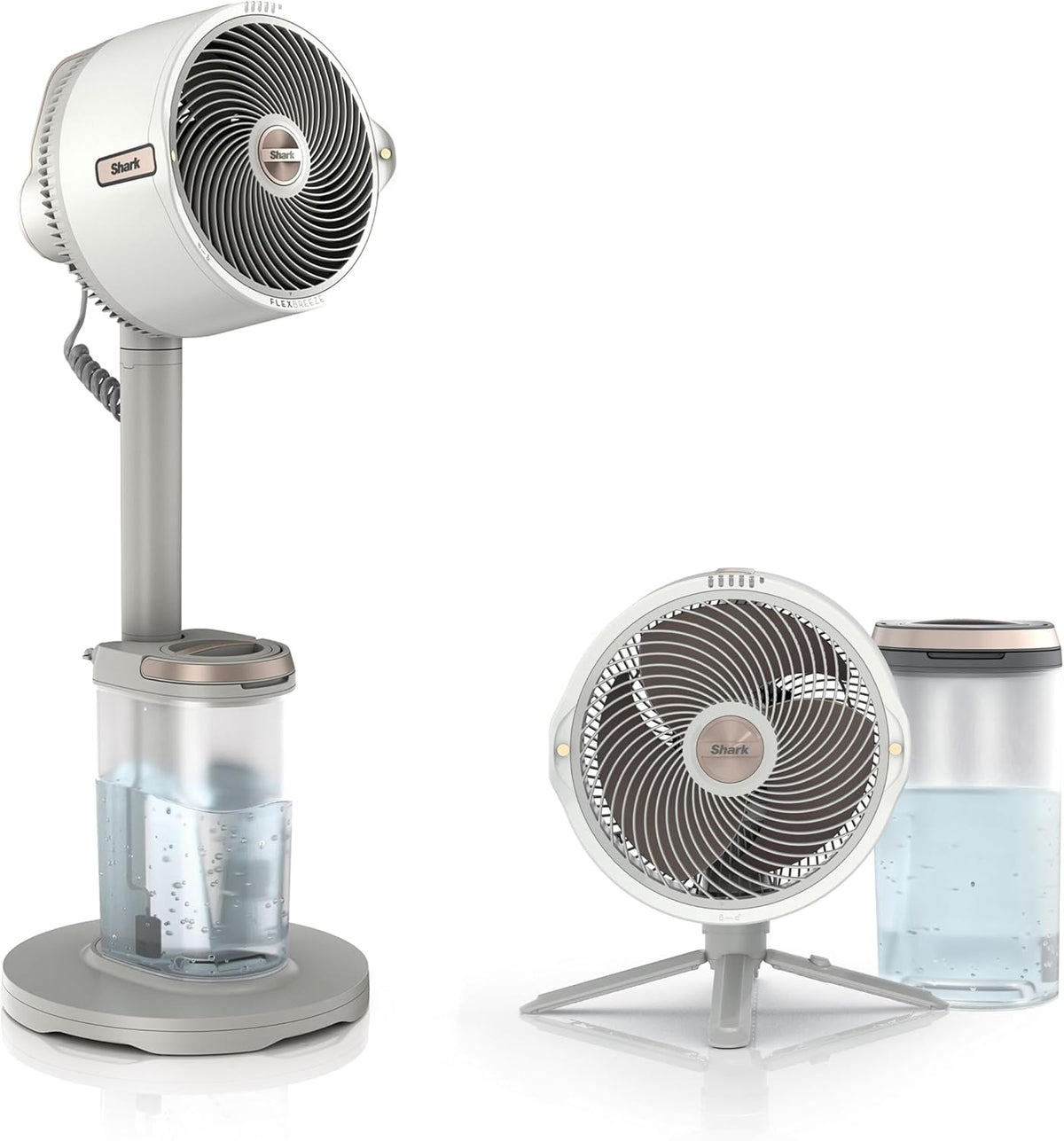Shark Ventilator FlexBreeze Pro Mist Binnen- & Buitenventilator, 20 m Reikwijdte