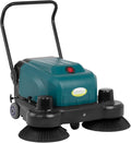 Ulsonix Veegmachines Veegzuigmachine, 52 cm, borstelbreedte 120 + 50 W, 5 uur gebruiksduur, 4800 m2/h, werkt op batterijen, oplaadtijd