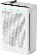 Luchtreiniger Voopnu Luchtreinigers, met True H13 HEPA wasbare filter luchtreiniger, JHD08 (wit), voor thuis, met geurspons, voor slaapkamer slaapzaal
