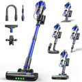 Hearten Steelstofzuiger Draadloze accu-stofzuiger, 70000 Pa / 600 W / 65 min / 1,8 L, met slang