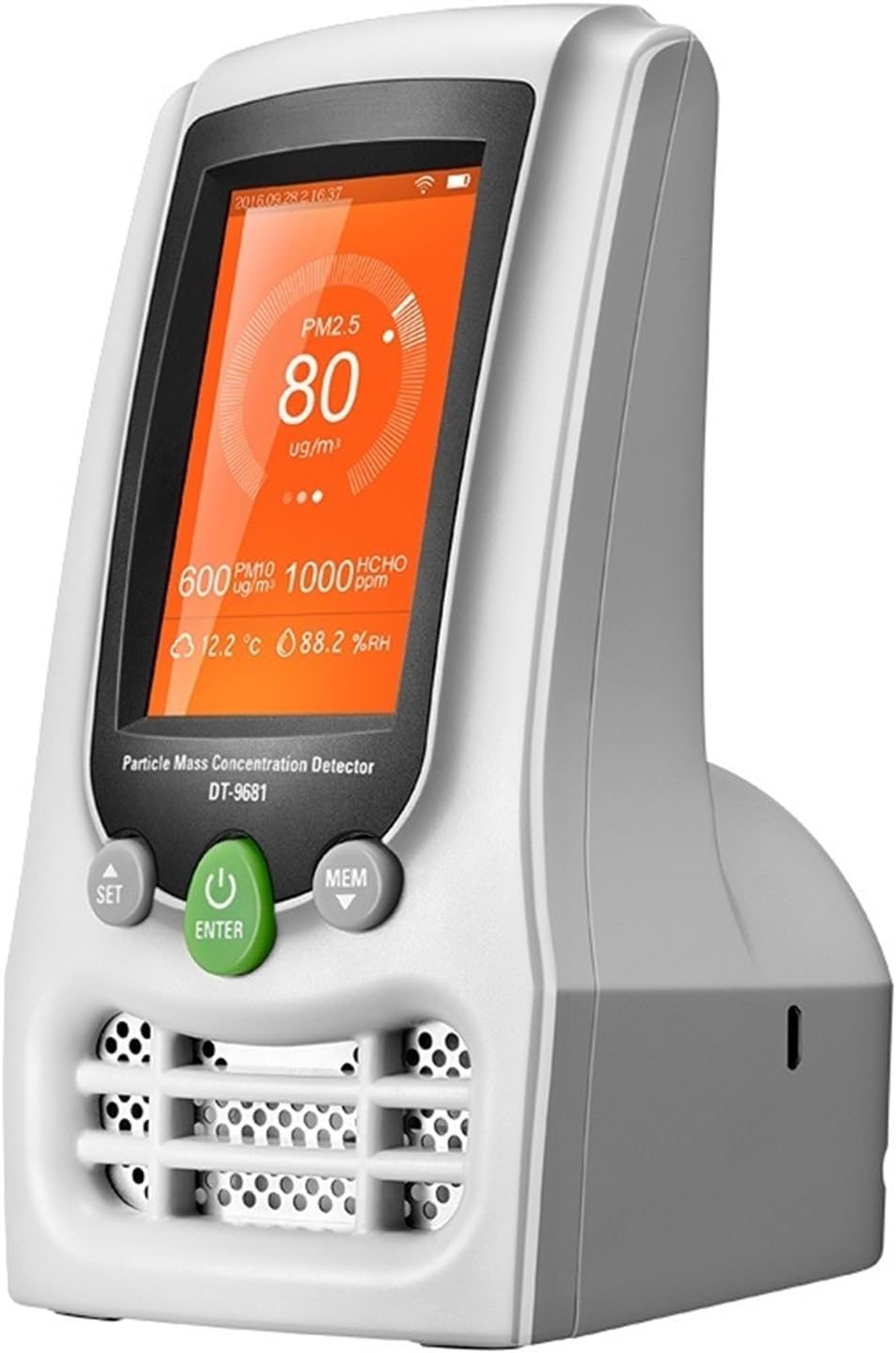Aubest Luchtkwaliteitsmeter Professionele stofdeeltjesteller