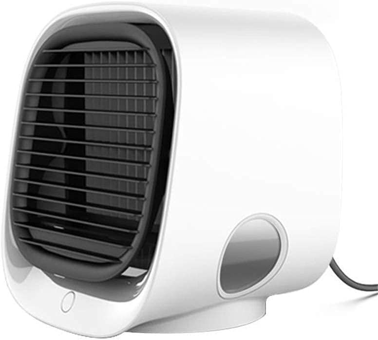 Mobiele airco Air Cooler Verdampingsmini-luchtkoeler, draagbare airconditioner 3 in 1 persoonlijke ruimte-koelventilatoren