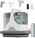 Tapijtreiniger Tapijtreinigingsmachine, 600W Handheld Spot Washer, met 16KPa zuigkracht, 1L tank, zelfreinigende functie, voor bank