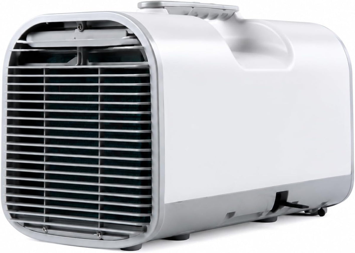 Sxzyhjyc Mobiele airco Draagbare airconditioning 4000 BTU, met laag verbruik van 420 W, kleine stille 4-in-1 airconditioner, zonder venster, voor tent