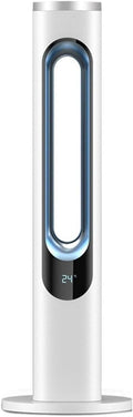 SaryEdge Ventilator Bladloze, 18cm, voor luchtzuivering en -circulatie, draagbare, ultrastille ventilator, voor slaapzalen, vloerventilator