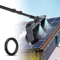 Ylanmei Schoonmaken en stofzuiger Speciale dakwaterborstel, 7.5M, voor het reinigen van zonnepanelen, telescopische paal, reiniger, voor buiten