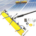 Ddzjtpp Raamtrekker Zonnepaneel Reiniging Telescopische Staaf, 100cm Rolborstel Automatische Buiten Reinigingsgereedschappen Ramenreiniger, 3m/9.84ft