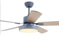 Duirhnfv Ventilator Retro Plafond Licht Huishoudelijke Licht Houten 5 Blad
