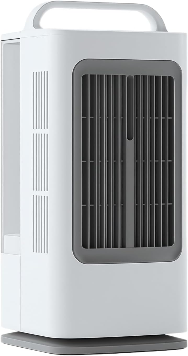 Mobiele airco Xamatts airconditioning, 1700 ml watertank, 3-in-1 mobiele airconditioning, met 3 windsnelheden, 0-7H timerkoeler, ventilator