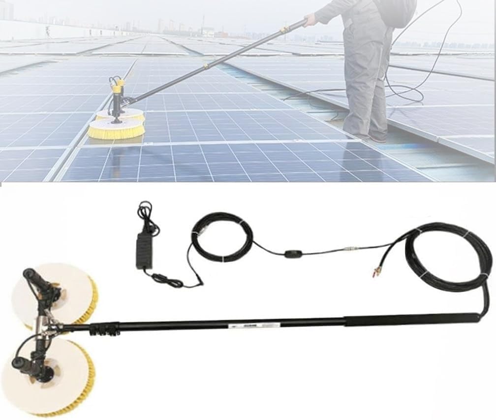Gayayas Uitschuifstokk Zonnepaneel reinigen Fotovoltaïsch paneel, Zonnepaneel reinigen Buitenwasapparatuur gereedschap, Reinigingsstok