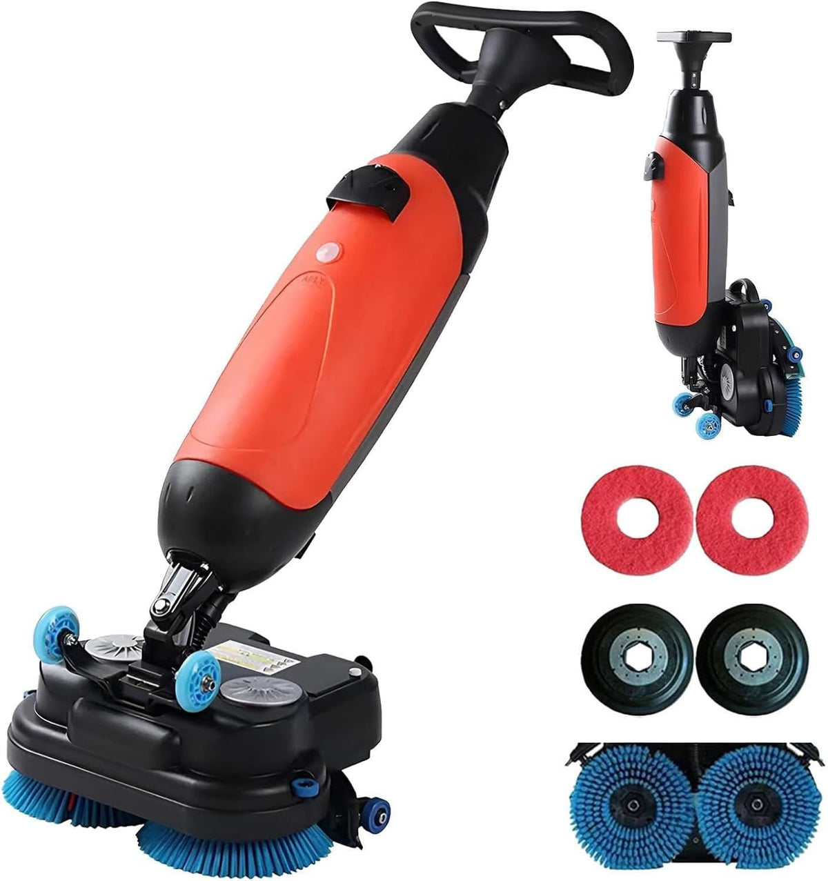 Gayayas Polijstmachine Commerciële vloerreinigingsmachine, met een reinigingsbreedte van 17 inch, geschikt, vloerpolijstmachine, met schijfborstels