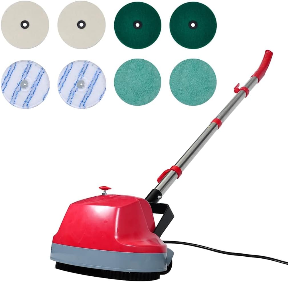 Polijstmachine vidaXL 5-in-1 Tweekoppige vloerschrobber &