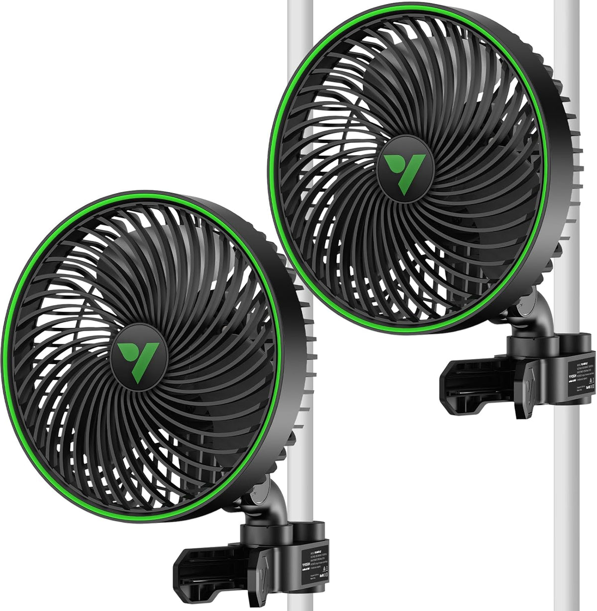VIVOSUN Ventilator, Clip 2 stuks