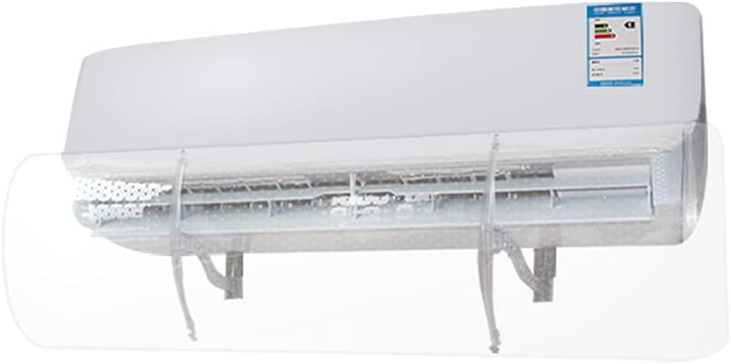 Gdhkddfl Wand-airconditioner Airconditioner deflector Airconditioner Winddeflector, Straight Transparante 90x27CM