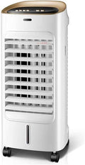 ASerZenith Mobiele airco Luchtkoeler, met 3 snelheden, voor thuiskantoor Airconditioner Draagbaar, compacte luchtcirculator, mobiele koelventilator