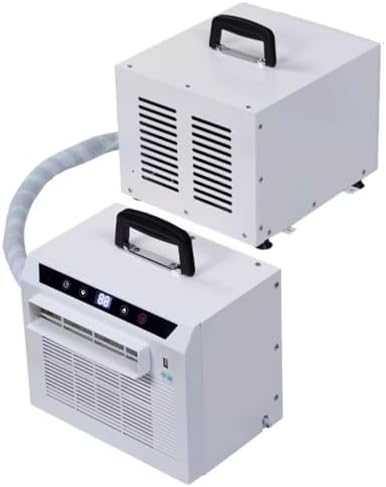 Mobiele airco Split-systeem airconditioner 3000 BTU, aanraakpaneel en afstandsbediening, timer, draagbaar, voor thuis, kantoor, camping