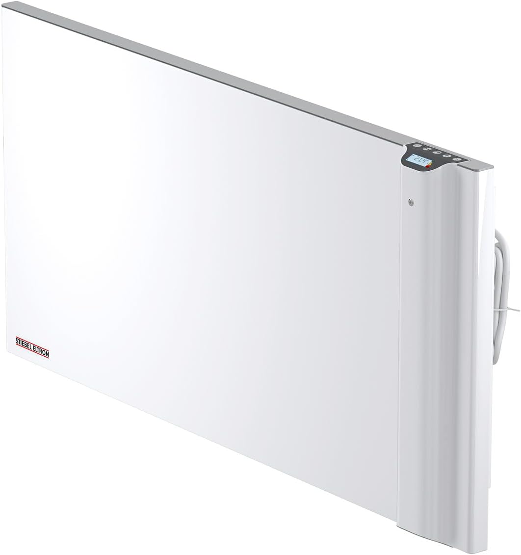 Stiebel Eltron Elektrische kachel duo-wandconvector CND 150, 1,5 kW, 230 V-vaste aansluiting, voor ca. 20 m2, 234815, zonder stekker, LC-display