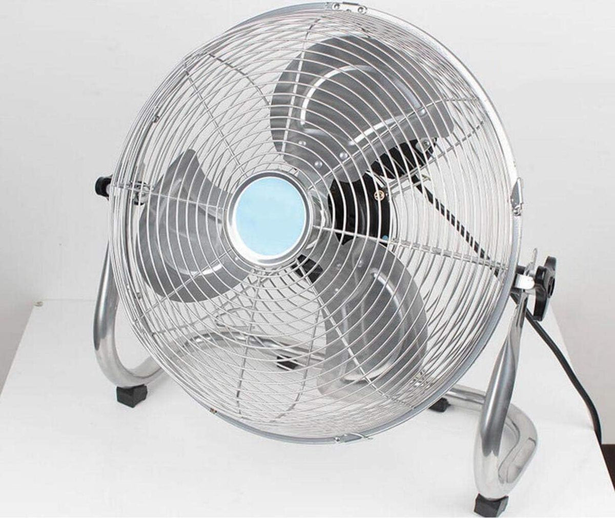 Ventilator Hoge snelheid vloer, 12inch/Verstelbare ventilator Hoofd luchtcirculator koeling koud/4 Snelhei, Industriële elektrische ventilator