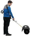 Sneeuwfrez Balider Veegmachine, veegbreedte 56 cm, 52 cc, 2-takt motor, motorbezem, sneeuwruimer, benzine, Elekrischer Sweep, voor bladeren, zand