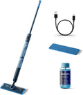 Philips Natte OneUp 5000 elektrische mop, 2 x schonere vloeren, blauw