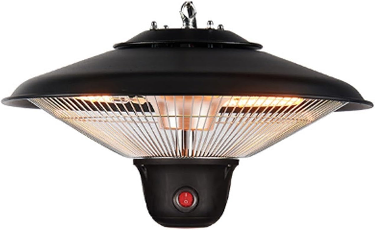 Terrasverwarmer Infrarood Elektrische 1500W, Terras En Binnenruimtes(1500R), Verstelbare Hangende Verwarmer, Met Oververhittingsbeveiliging