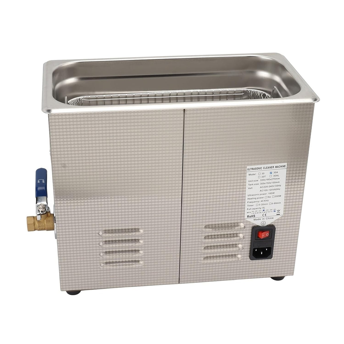 Ultrasone reiniger Korobie, Ultrasone Vinyl Record Cleaner Wasmachine Verwarmingsfunctie Reinigingsmachine, voor Laborat