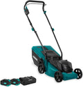 Vonroc Elektrische maaier Accugrasmaaier 40 V – borstelloos – 33 cm – 5 maaihoogtes