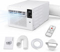 Mobiele airco Hcauynn airconditioning, 750 W, 45 dB lopen, voor 4 m2, timer, ontvochtigen, ventileren