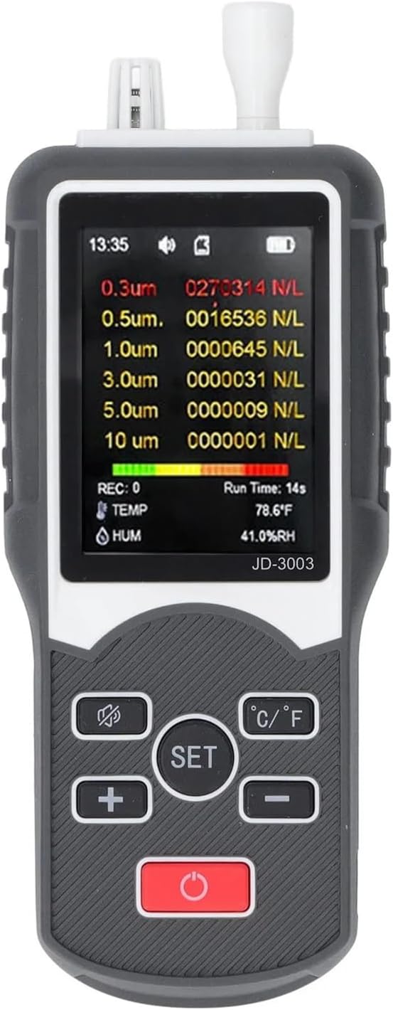 Luchtkwaliteitsmeter Yxzkjzj Luchtkwaliteitsdetector Luchtkwaliteitsmonitor Draagbare